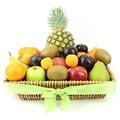 Seasons Delight Fruit Basket - Fruit Gift Baskets and Gift Hampers with Next Day UK delivery with Personal Message Attached