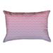 Latitude Run® Avicia Art Deco Lumbar Pillow Polyester in Pink/Blue | 14 H x 20 W in | Wayfair 89C2C60720974568AE5CD57821340119