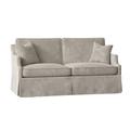 Duralee Warrington Recessed Arm Sofa Polyester in Gray | 37 H x 60 W x 37 D in | Wayfair WPG10-740-60.DV15862-625