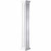 Ekena Millwork Endura Classic Square Non-Tapered, Raised Panel PVC Column Kit, Crown Capital & Crown Base, Latex | 60 H x 9.63 W in | Wayfair