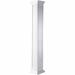 Ekena Millwork Craftsman Classic Square Non-Tapered, Recessed Panel PVC Column Kit, Crown Capital & Crown Base, Latex | 60 H x 7.625 W in | Wayfair