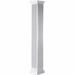 Ekena Millwork Craftsman Classic, Square Non-Tapered, Fluted PVC Column Kit, Tuscan Capital & Tuscan Base, Latex | 72 H x 11.63 W in | Wayfair