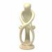 World Menagerie Marlie Natural Soapstone Family Figurine Stone in White/Brown | 8 H x 4 W x 3 D in | Wayfair 8857A157D0BA465EB2080C658DD3FBEF