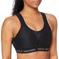 Shock Absorber Damen Ultimate Run Bra Padded Sport-BH, Schwarz (Noir Bsv), 65A (Herstellergröße: 80A)