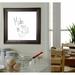 17 Stories Cecilia Wall Mounted Dry Erase Board Wood in Brown | 52 H x 28 W x 1 D in | Wayfair 3DAE2A4E612B42A78B0F291584853D6C