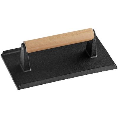 Choice 9" x 5" Cast Iron Steak Weight