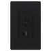 Lutron 68074 - 120 volt 8 amp Black Single-Pole / 3-Way 3-Wire Fluorescent Wall Dimmer Switch