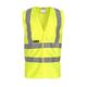 Hydrowear 067280FY MABLY Sicherheitsweste, Fr Ast, hohe Vis Gelb, Größe L / XL