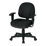 Symple Stuff Hathcock Task Chair Upholstered, Wood | 36.25 H x 25 W x 23.5 D in | Wayfair 0EDDFDA3B3BF41CEB40F41C4AA77782C