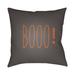 The Holiday Aisle® Hesser Indoor/Outdoor Throw Pillow Polyester/Polyfill blend in Gray | 20 H x 20 W x 4 D in | Wayfair