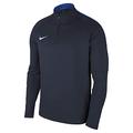 Nike Men Dry Academy 18 Drill Long Sleeve Top - Obsidian/Royal Blue/White, 2X-Large