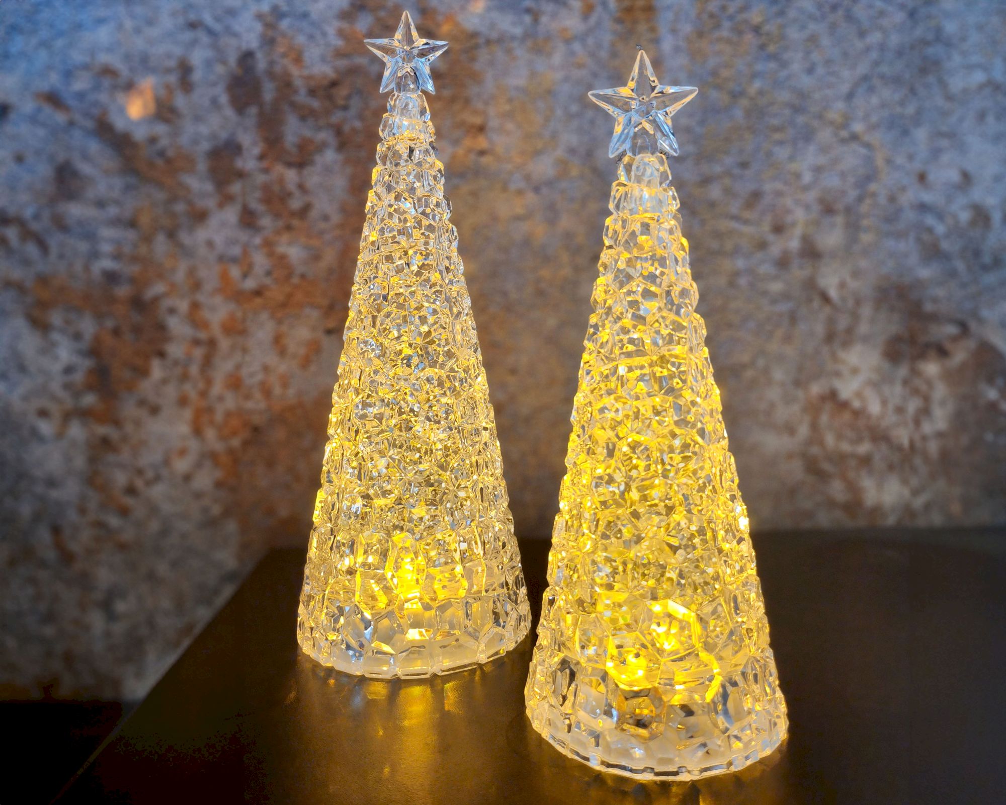 Sompex »Glamor« Tischleuchte Weihnachtsbaum mittel 33 cm / klar Image