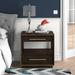 Everly Quinn Carlwirt 2-drawer Nightstand Wood in Brown | 29.5 H x 30 W x 18 D in | Wayfair 1079507384A345CCBA26BAF17BF99E95