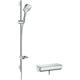 Combi douche e 120 3jet avec barre 90 cm Ecostat Select chromé - chrome - Hansgrohe