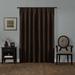 Zenna Home Solid Max Blackout Thermal Rod Pocket Single Curtain Panel Polyester in Brown | 84 H in | Wayfair 073161079024