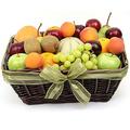 Late Summers Fruit Basket - Fruit Gift Baskets and Gift Hampers with Next Day UK delivery with Personal Message attached