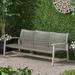 Millwood Pines Bedingfield Patio Sofa Wood/Natural Hardwoods in Gray | 31.5 H x 75.5 W x 31 D in | Wayfair 177A332238F241ECB7D438B06E275F3D