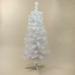 The Holiday Aisle® 3' Pre-lit White Pine Artificial Christmas Tree - Multi Lights in Green/White | Wayfair C88E5C649AF449E18D3880A4927E4D01
