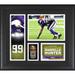 Danielle Hunter Minnesota Vikings Framed 15" x 17" Player Collage with a Piece of Game-Used Ball