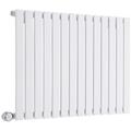 Hudson Reed - Delta – Radiateur Design Électrique Horizontal – Simple Rang – 63.5 x 98 x 4.6cm 800