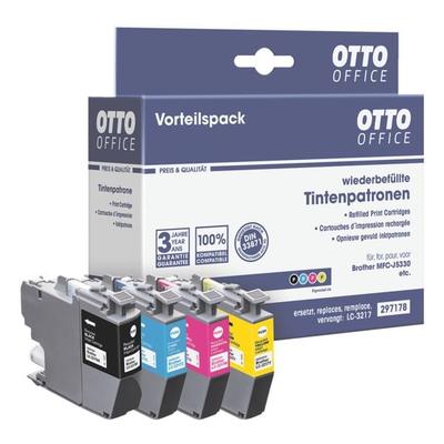 OTTO Office Tintenpatronen-Set ersetzt Brother »LC-3217VALDR« schwarz Image