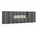 NewAge Products Pro Series 14 Piece Complete Storage System Set in Gray | 85.25 H x 256 W x 24 D in | Wayfair 58557