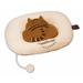 Tucker Murphy Pet™ Boutin Designer Round/Oval Cat Bed Wool in Brown | 4.1 H x 19.68 W x 23.62 D in | Wayfair D2C00D0BCE214A51AB9A0859C5A267A3