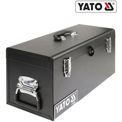 Yato - YT-0886 Werkzeugkiste Werkzeugkoffer Werkzeugkasten Werkzeug Metall 510x220x240mm Image