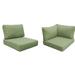 Wade Logan® Basden Indoor/Outdoor Cushion Cover Acrylic in Green/Brown | 6 H in | Wayfair CK-FLORENCE-07c-CILANTRO
