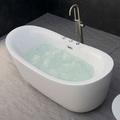 WoodBridge 71" x 32" Freestanding Soaking Bathtub Acrylic | 23 H x 71 W in | Wayfair B0034