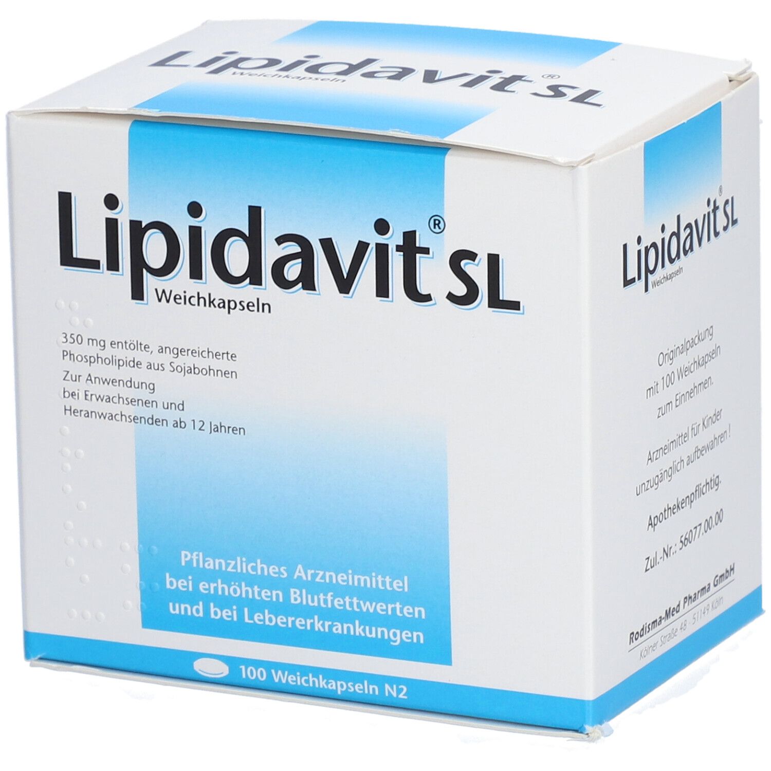 Lipidavit SL Weichkapseln 100 St Image