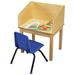 Childcraft Wood Study Carrel Wood in Brown | 39 H x 30 W x 24 D in | Wayfair 1357845