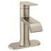 Moen Genta LX Single Hole Bathroom Faucet w/ Drain Assembly in Gray | Wayfair 6702BN