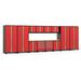NewAge Products Pro 3.0 Series 14 Piece Complete Storage System Set in Red | 85.25 H x 256 W x 24 D in | Wayfair 51115