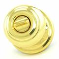Kwikset Cove Double Cylinder Interior Knob Set (Exterior Portion Sold Separately) in Yellow | 5.8268 H x 3.4646 W x 3.4646 D in | Wayfair
