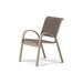 Red Barrel Studio® Hiraku Stacking Patio Dining Chair Sling in Brown | 33.25 H x 23.5 W x 26 D in | Wayfair 5AF367C1F9354F3AA8D8F9EBBE211740