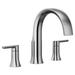 Moen Doux Double Handle Deck Mounted Roman Tub Faucet Trim in Gray | Wayfair TS983