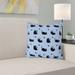 Latitude Run® Avicia Indoor/Outdoor Throw Pillow Polyester/Polyfill blend in Blue | 16 H x 16 W x 3 D in | Wayfair 95429C0C834B492BA4ACBC87D72E5E78