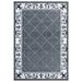 Gray/White 22 x 0.53 in Area Rug - Charlton Home® Godsey Area Rug Metal | 22 W x 0.53 D in | Wayfair 336606CDD702484DAC529937E2763DE7