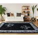 Gray 94 x 0.53 in Area Rug - Fleur De Lis Living Goines Border Area Rug | 94 W x 0.53 D in | Wayfair 60CE44DB7F2946C4A6AFB790367CFD0A