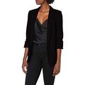 Pieces Women's Pcboss 3/4 Blazer Noos Suit Jacket, Black (Black Black), 10 (Size: Small)