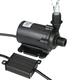 Decdeal 1500L/H Pompe Fontaine 91.2W Mini Pompe Submersible 24V Pompe Aquarium Multifonction Aquarium Poisson Fontaine Pompes à Eau Pompes de Piscine de Jardin - Levée Maximale 15m / sans Contrôleur