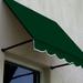 Awntech Manual Slope Window Awning Wood in Green | 44 H x 64.5 W x 24 D in | Wayfair SANT32-WH-5F