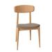 Corrigan Studio® Tylor Side Chair Wood/Upholstered in Gray/Brown | 33 H x 19.75 W x 18 D in | Wayfair 4EB64C14058C4585995A9259E983BFF9