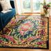 Black/Green 60 x 0.5 in Indoor Area Rug - Astoria Grand Abington Floral Multi-Color Area Rug Polyester | 60 W x 0.5 D in | Wayfair