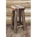 Loon Peak® Homestead Collection 24" Backless Barstool Wood in Brown | 24 H x 12 W x 12 D in | Wayfair 2AFF74D2AB044127AB059819220EF34C