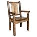 Loon Peak® Homestead Collection Lodge Pole Pine Chair Wood in Brown | 38 H x 28 W x 19 D in | Wayfair 32EB1CF82E494660B43A3F35C6FCEDF7