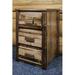 Loon Peak® Homestead Collection 3-Drawer Pine Nightstand Wood in Brown | 30 H x 20 W x 20 D in | Wayfair DDE25FD081424C38B37B79FF34FE911C