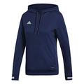 adidas Women's T19 HOODY W Sweatshirt, Team Navy Blue/White, L