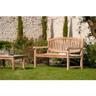 HARRIS - Banc de jardin ovale en bois Teck